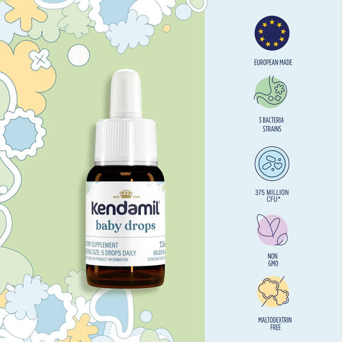 Kendamil Baby Probiotic Drops - 0.25 fl oz
