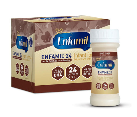 Enfamil 24 Infant Formula, Ready-to-use 2 oz Bottle - Case of 48