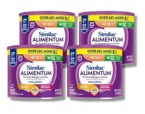 Similac Alimentum Hypoallergenic (4-19.8 oz) Case of 4