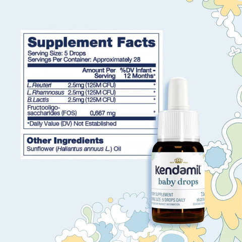 Kendamil Baby Probiotic Drops - 0.25 fl oz