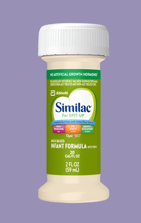 Similac Spit-Up Infant Formula Ready to Feed, 2 fl oz bottles (Case of 48)