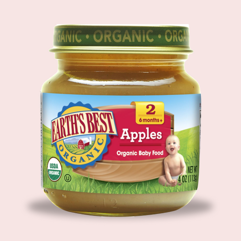 Earths Best Organic Apple Blueberry, Stage 2, Case of 10