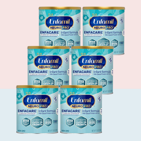 Enfamil Enfacare Infant Formula Non-GMO (6-13.6 oz) Case of 6