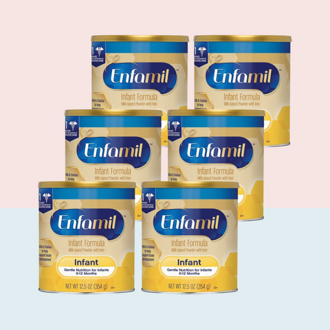 Enfamil Infant Formula with Iron, 12.5 oz (Case of 6)