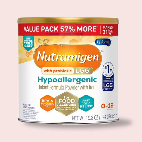 Enfamil Nutramigen Hypoallergenic Infant Formula (4-19.8 oz) Case of 4