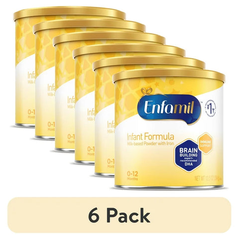 Enfamil Infant Formula with Iron, 12.5 oz (Case of 6)