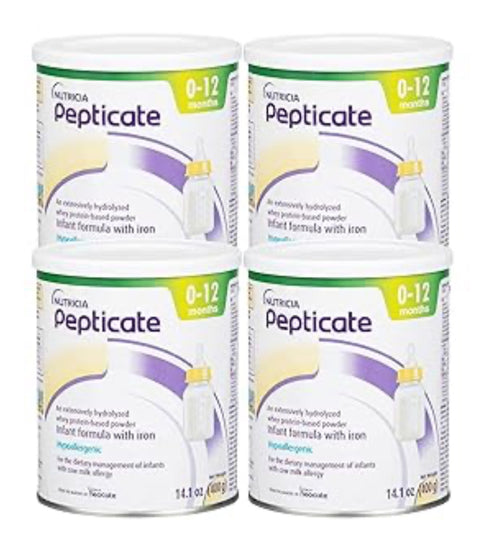 Nutricia Pepticate Hypoallergenic (4-13.2 oz) Case of 4