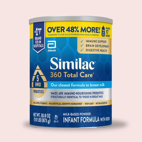 Similac 360 Total Care Baby Formula, 30.8 oz (Case of 4)