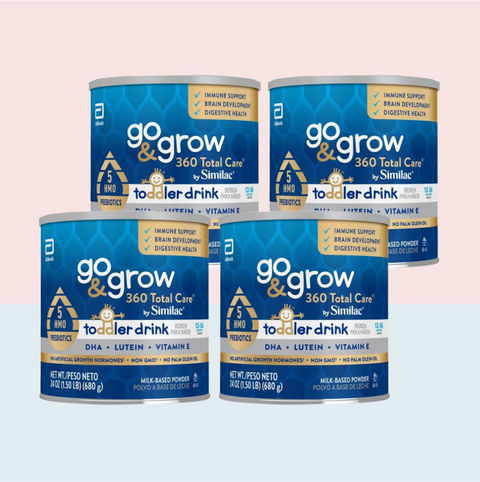Similac go & grow 360 Total Care Non-GMO (4-24oz) Case of 4