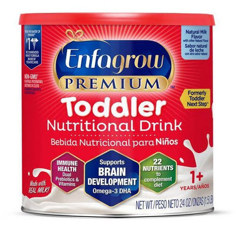 Enfagrow PREMIUM Toddler Case of 4 - 24 OZ - Babies Nutrition