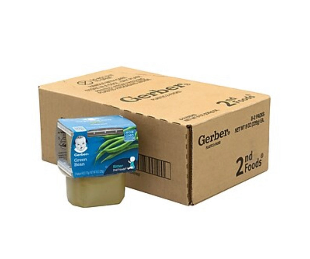 Gerber 2nd Foods Green Beans Baby Food, 8 Ounce -- 16 count