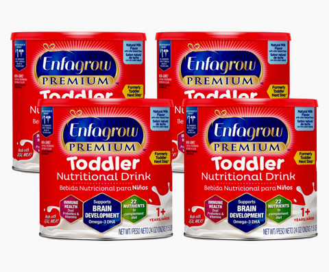 Enfagrow Premium Toddler (4-24 OZ) Case of 4