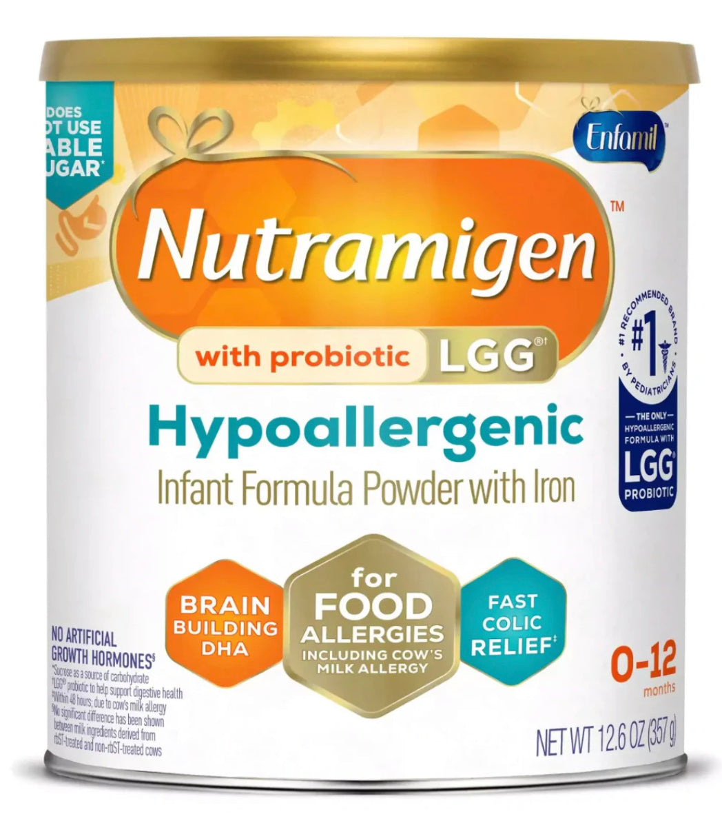 Enfamil Nutramigen Hypoallergenic 12.6 oz Babies Nutrition
