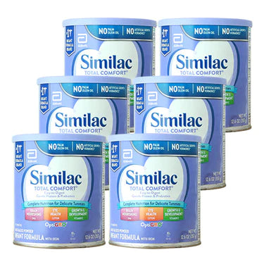 Similac Total Comfort Infant Formula Powder (6-12.6 oz) Case of 6