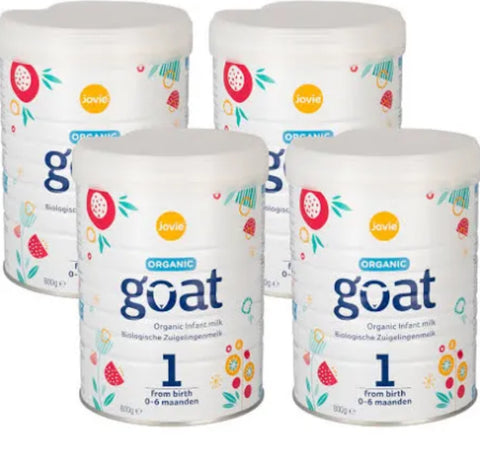 Jovie Organic goat Milk Formula Stage 1, 28 Oz (4-Pack)