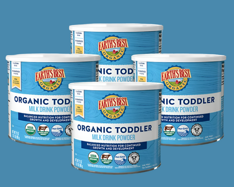 Earths Best Organic Toddler (4-21 oz) Case of 4