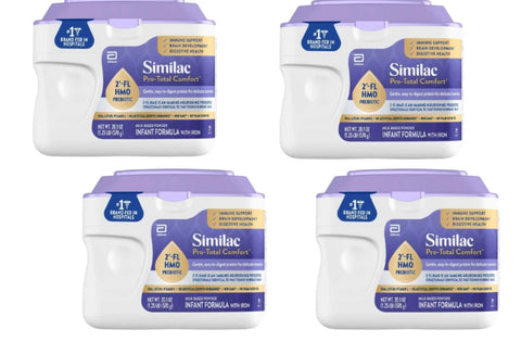 Similac Pro-Total Comfort 20.1 oz tub Non-GMO (Pack of 4)