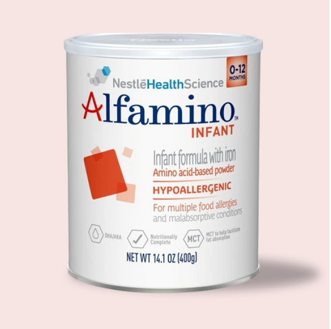 Alfamino Infant Formula Powder with Iron (6-14.1 oz) Case of 6