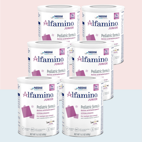 Alfamino Jr. Vanilla Pediatric Formula (6-14.1 oz) Case of 6