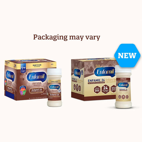 Enfamil 24 Infant Formula, Ready-to-use 2 oz Bottle - Case of 48