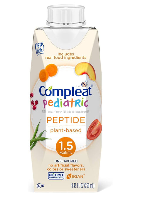 Nestle Compleat Pediatric Peptide 1.5, Unflavored 24 ct