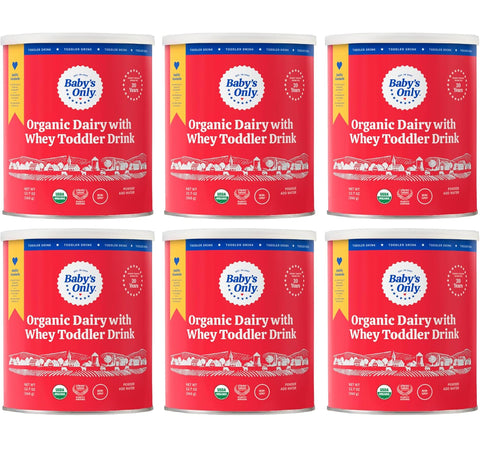 Baby's Only Organic Dairy Toddler Drink, Easy to Digest, 12.7 oz (Case of 6)