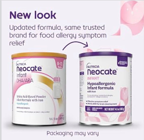 Neocate Infant DHA & ARA Amino Acid Based Infant Formula with Iron, 14.1 oz Can