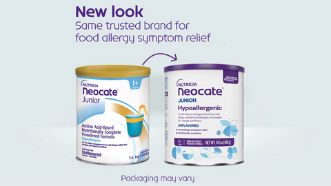 Neocate® Junior Amino Acid-Based Formula Hypoallergenic- Unflavored, 14.1 oz