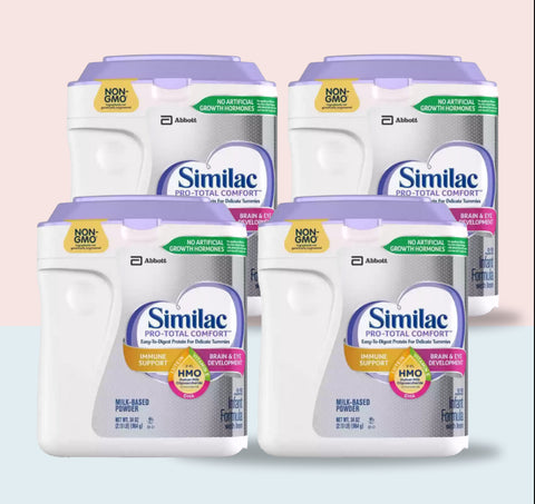 Similac Pro-Total Comfort Infant Formula 20.1 OZ (Pack of 6)