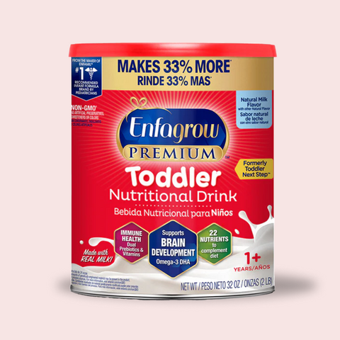 Enfagrow Premium Toddler Natural Nutritional Drink Non-GMO 32 OZ, (Case of 6)