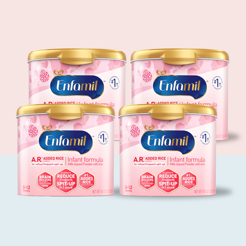 Enfamil A.R. Infant Formula for reflux (4 - 19.5 oz) Case of 4