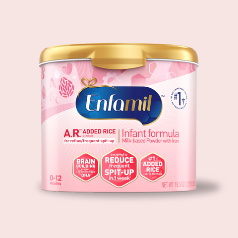 Enfamil A.R. Infant Formula for reflux (4 - 19.5 oz) Case of 4