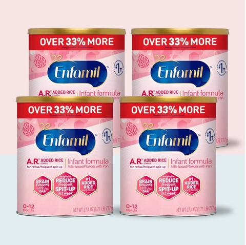 Enfamil A.R infant Formula for Spit-Up 27.4 Oz (Case of 4)