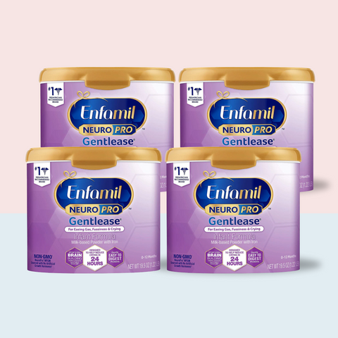 Enfamil Gentlease NeuroPro (4-19.5 oz) Case of 4