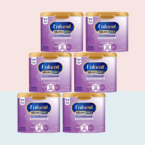 Enfamil Gentlease NeuroPro 6-19.5 oz, (Case of 6)