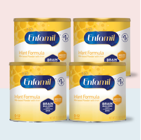 Enfamil Infant Formula Case of (4- 21.1 oz) Case of 4