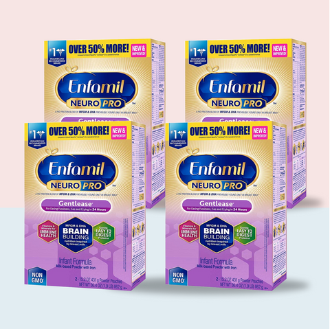 Enfamil NeuroPro Gentlease Refill Box (4 Pk 30.4 OZ)