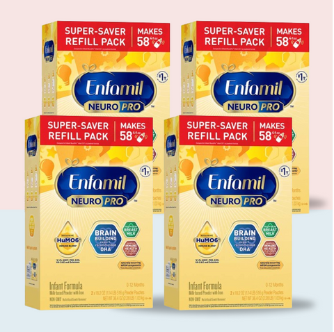 Enfamil NeuroPro Infant formula Refill Box (4-31.4 oz)