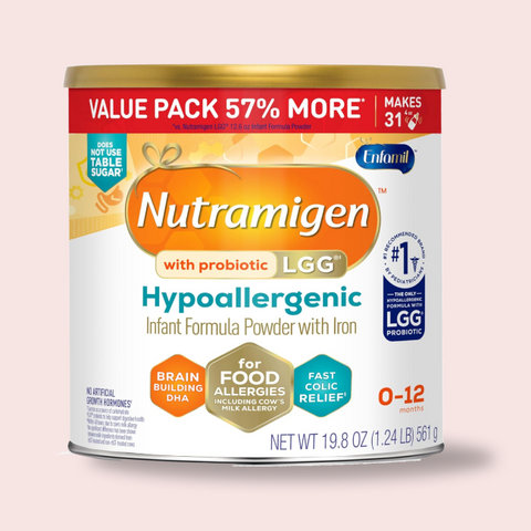 Enfamil Nutramigen Hypoallergenic Infant Formula  (4-19.8 oz) Case of 4