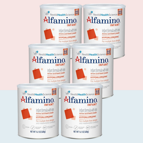 Alfamino Infant Formula Powder with Iron (6-14.1 oz) Case of 6