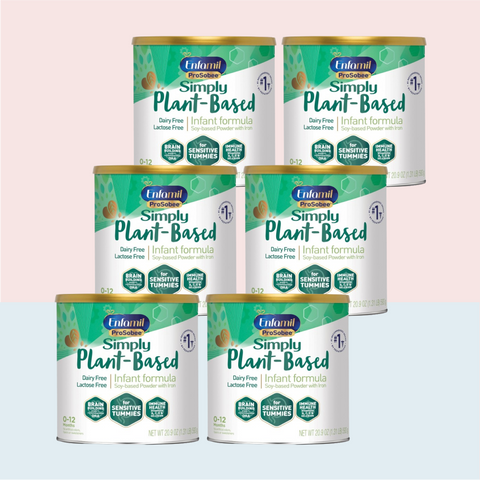 Enfamil ProSobee Soy Infant Formula (6-12.9 oz) Case of 6