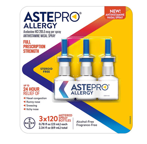 Astepro Allergy Antihistamine Nasal Spray, 3 pk