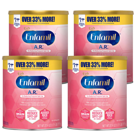 Enfamil A.R infant Formula for Spit-Up 27.4 Oz (Case of 4)