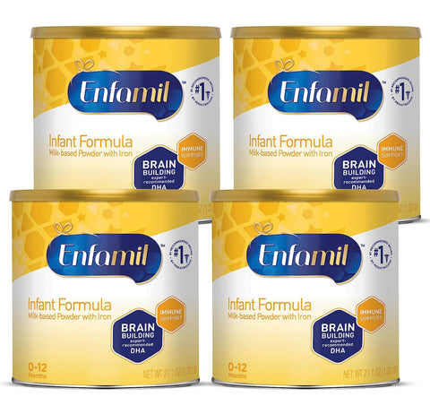 Enfamil Infant Formula Case of (4- 21.1 oz) Case of 4