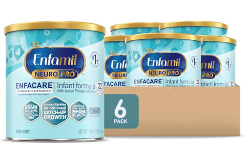 Enfamil Enfacare Infant Formula Non-GMO (6-13.6 oz) Case of 6