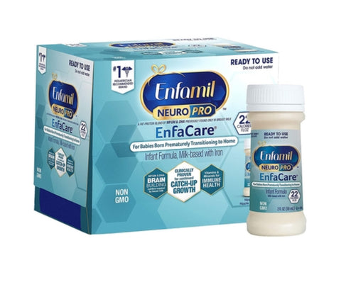 Enfamil NeuroPro Enfacare Infant Formula 2 oz bottles, Ready-to-Use (Case of 48)