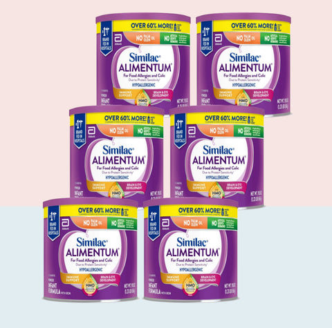 Similac Alimentum Hypoallergenic (4-19.8 oz) Case of 4