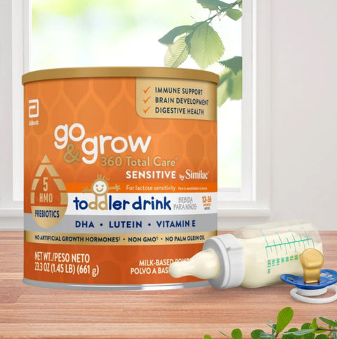 Similac go & grow 360 Sensitive Non-GMO 23.3 oz (Case of 4)