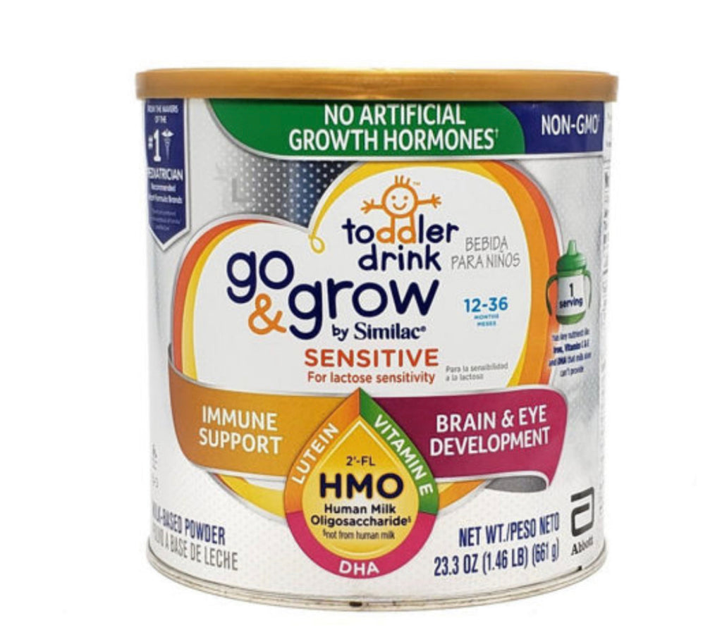 Similac go & grow 360 Sensitive Non-GMO 23.3 oz (Case of 4)