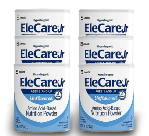 Elecare Jr Unflavored Case of 6 - 14.1 oz